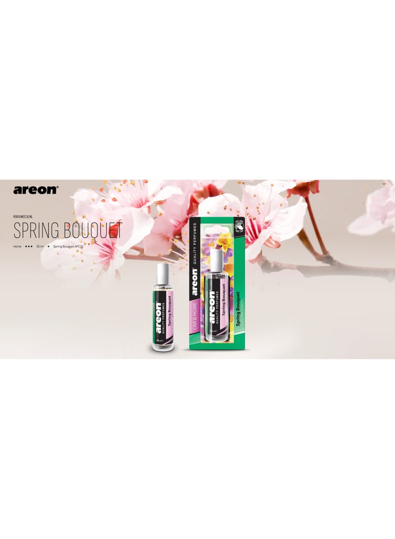 Areon Car & Home Perfume 35ml – Spring Bouquet Scent, Long-Lasting - Image 2